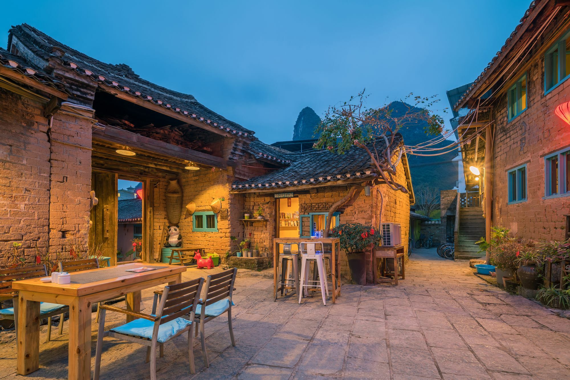 Hotel The Giggling Tree à Yangshuo Extérieur photo